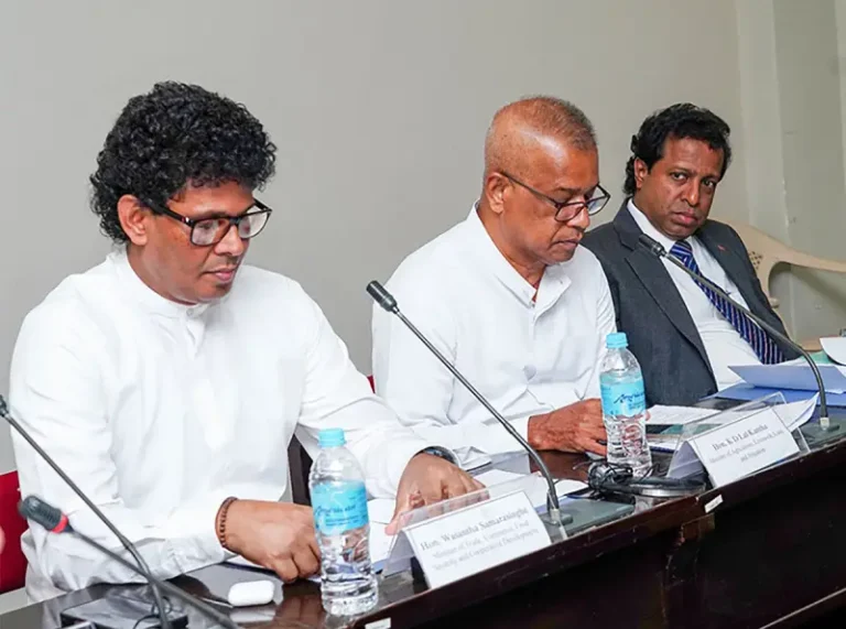 මැදපෙරදිග අර්බුදය හමුවේ ශ්‍රී ලංකාවේ ආහාර සුරක්ෂිතතාව ගැන විශේෂ අවධානය!