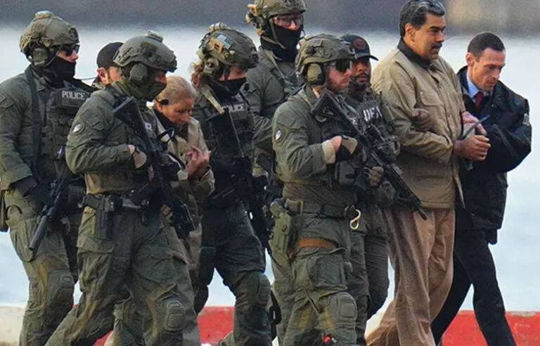 එක්සත් ජනපද අත්අඩංගුවේ පසුවන වෙනිසියුලානු ජනාධිපතිවරයා නැවතත් අධිකරණයට ඉදිරිපත් කෙරේ