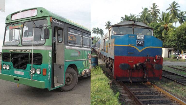 බදාදාට පොදු ප්‍රවාහනයත් සීමා වෙයි!