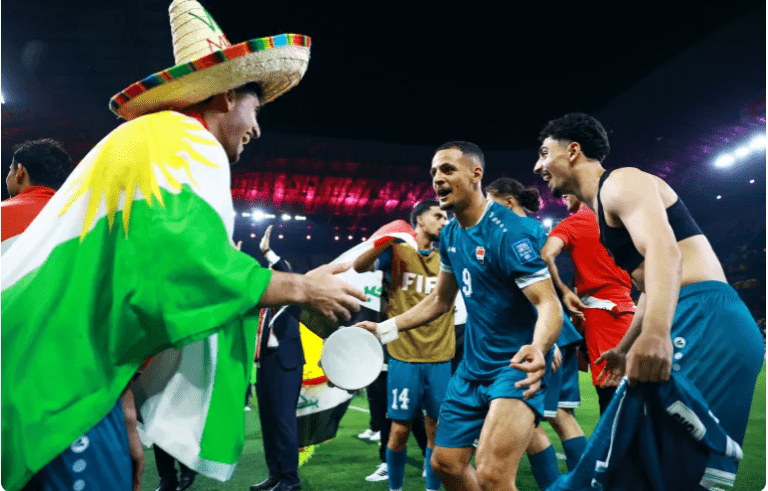 ඉරාකය වසර හතළිහකට පසු පාපන්දු ලෝක කුසලානයට සුදුසුකම් ලබයි..