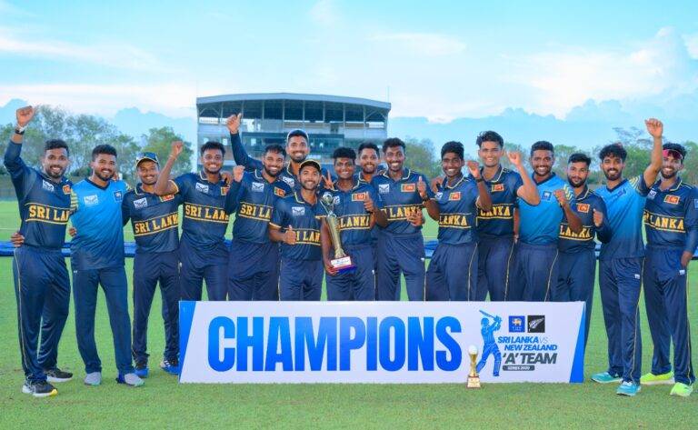 ඕනෑම විදිහකට දිනිය හැකි බව ශ්‍රී ලංකා ඒ කණ්ඩායම ඔප්පු කරයි!