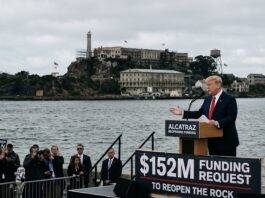 කුප්රකට ඇල්කැට්රාස් බන්ධනාගාරය නැවත විවෘත කිරීමට ට්රම්ප් ඩොලර් මිලියන 152 ක් සොයයි!