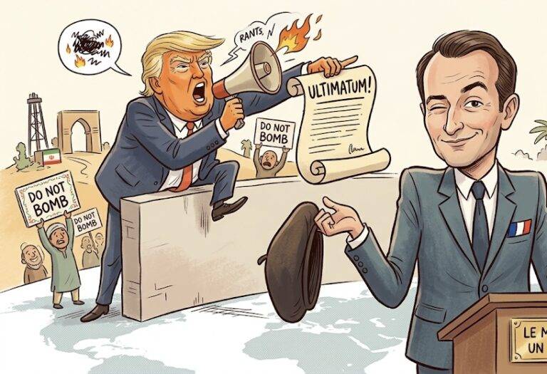 ට්‍රම්ප් ඉරානයට කළ පළමු අවසාන නිවේදනය මෙය නොවන බව ප්‍රංශ විදේශ අමාත්‍යවරයා කියයි!