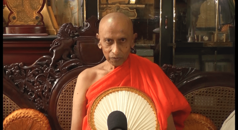 යුද්ධයකින් පීඩා විදින මොහොතක ඉවසිලිවන්තව අලුත් අවුරුදු චාරිත්‍ර ඉටු කරන්න – පූජ්‍ය නියංගොඩ විජිතසිරි හිමි