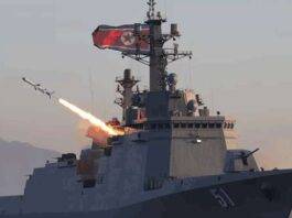 උතුරු කොරියාව නාවික විනාශකාරක නෞකාවකින් කෲස් සහ නැව් නාශක මිසයිල අත්හදා බලයි…