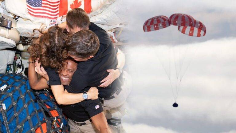 හඳ වටේ කරක් ගැසූ Artemis II කණ්ඩායම සාර්ථක ගමනක් නිම කරමින්, යලිත් සිය මව් ග්‍රහලෝකයට!